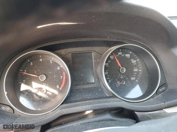 2016 Volkswagen Passat 1.8T SE w/Technology with VIN 1VWBS7A38GC032608, listed as a Copart auction lot 46024555 with 0 mi miles and Salvage Title. Bid and sale history available at carsss.com. Image 9.