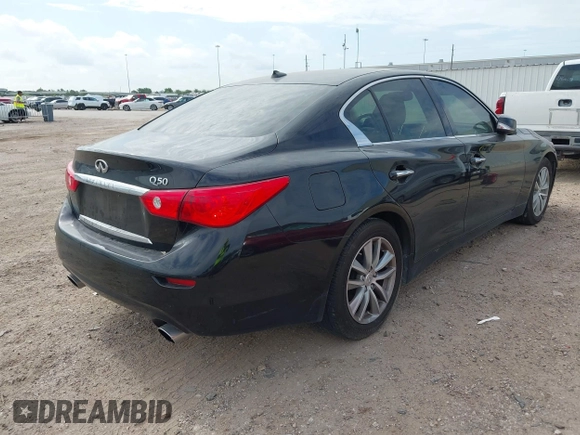 2017 Infiniti Q50 Premium z VIN JN1EV7AP7HM738414, wystawiony jako IAAI lot #42666640 z przebiegiem 79 888 mil mil oraz . Historia ofert i sprzedaży dostępna na DreamBid. Obrazek 4.
