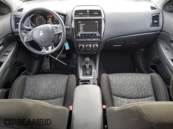 2022 Mitsubishi Outlander Sport ES with VIN JA4ARUAU0NU018656, listed as a Copart auction lot 43130575 with 60,628 mi miles and Salvage Title. Bid and sale history available at carsss.com. Image 8.