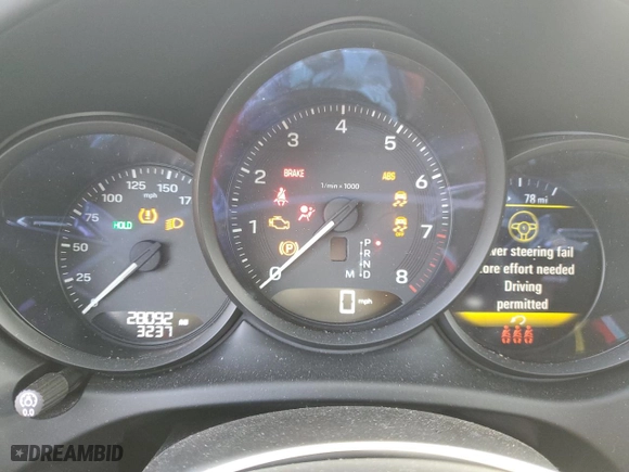 2022 Porsche Macan with VIN WP1AA2A57NLB05971, listed as a Copart auction lot 43400275 with 28,092 mi miles and Salvage Title. Bid and sale history available at carsss.com. Image 9.