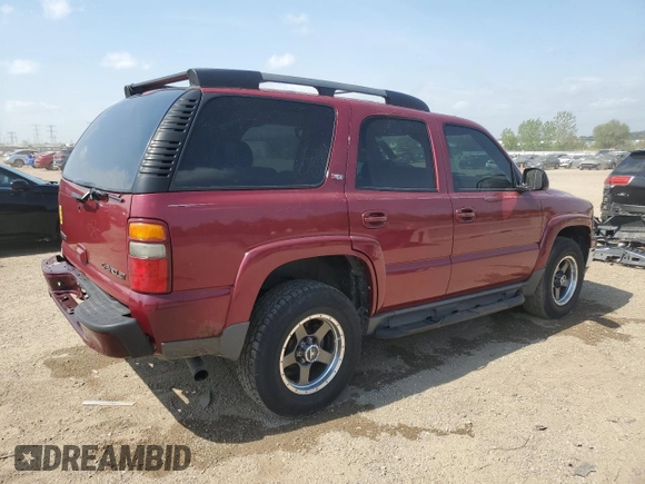 2005 Chevrolet Tahoe Z71 z VIN 1GNEK13T15R181681, wystawiony jako Copart lot #56656975 z przebiegiem 206 132 mil mil oraz Szkoda całkowita • Salvage title. Historia ofert i sprzedaży dostępna na DreamBid. Obrazek 3.