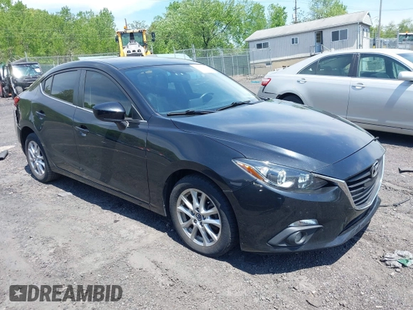 2016 Mazda 3 i Grand Touring with VIN JM1BM1X75G1305715, listed as a IAAI auction lot 42240616 with 65,400 mi miles and . Bid and sale history available at DreamBid. Image 1.
