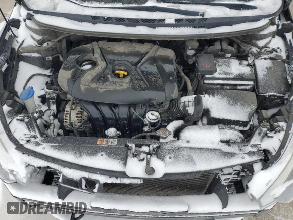 2016 Kia Forte LX with VIN KNAFX4A63G5553915, listed as a Copart auction lot 44601395 with 75,580 mi miles and Salvage Title. Bid and sale history available at carsss.com. Image 13.