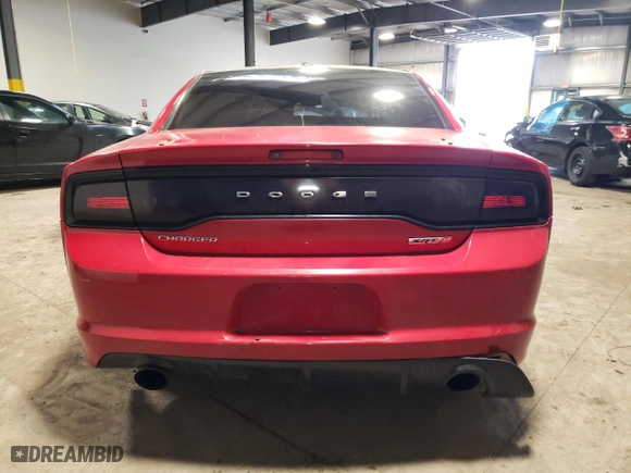 2012 Dodge Charger SRT8 with VIN 2C3CDXEJ9CH225257, listed as a Copart auction lot 53668694 with 151,318 mi miles and Salvage Title. Bid and sale history available at carsss.com. Image 6.