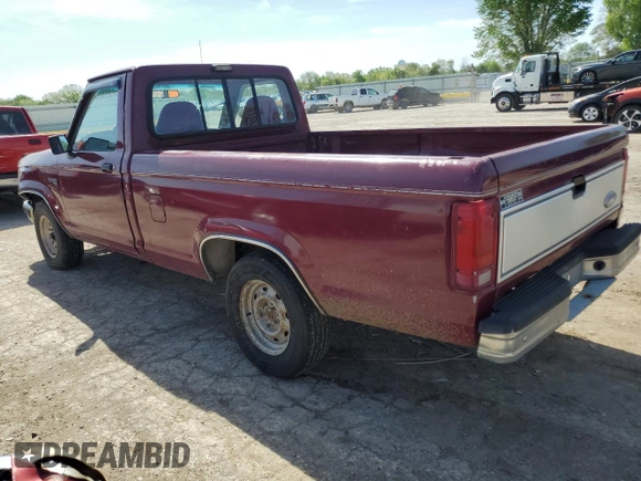 1992 Ford Ranger XL with VIN 1FTCR10A2NPA87898, listed as a Copart auction lot 53450505 with 2,748 mi miles and Salvage title. Bid and sale history available at DreamBid. Image 2.