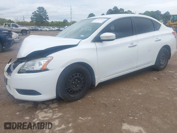 2015 Nissan Sentra SV with VIN 3N1AB7AP7FY267219, listed as a IAAI auction lot 41857961 with 115,536 mi miles. Bid and sale history available at carsss.com. Image 18.