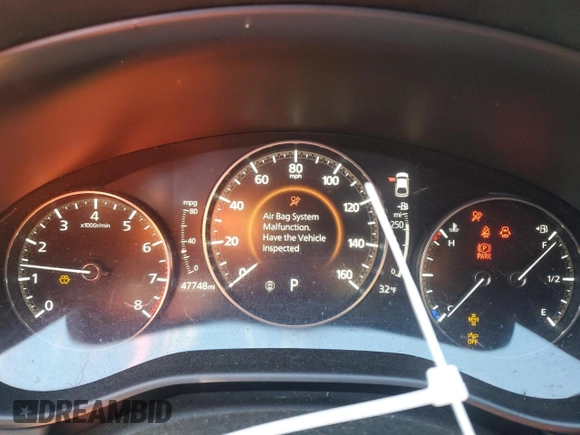 2020 Mazda 3 with VIN JM1BPBLM3L1159687, listed as a Copart auction lot 88937235 with 47,748 mi miles and Clean title. Bid and sale history available at DreamBid. Image 9.