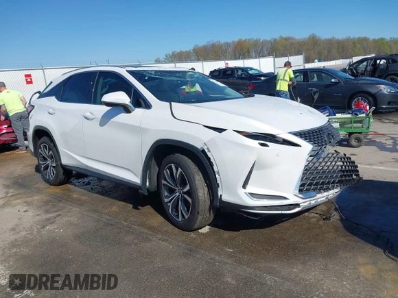 2022 Lexus RX 350 z VIN 2T2HZMDA1NC352550, wystawiony jako IAAI lot #42024421 z przebiegiem Nie podano mil oraz . Historia ofert i sprzedaży dostępna na DreamBid. Obrazek 1.