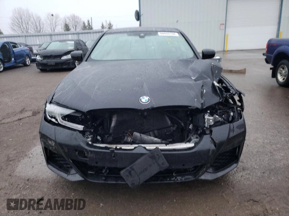 2022 BMW 5 Series 530i xDrive with VIN WBA13BJ07NCK90049, listed as a Copart auction lot 84477194 with 33,007 mi miles and Salvage Title. Bid and sale history available at carsss.com. Image 5.