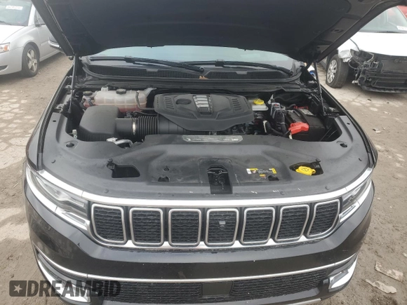 2024 Jeep Wagoneer Series II with VIN 1C4SJVBP2RS118534, listed as a Copart auction lot 85228864 with 13,695 mi miles and Salvage title. Bid and sale history available at DreamBid. Image 12.