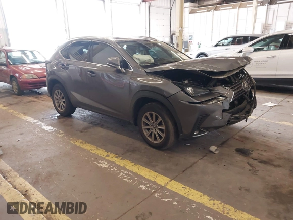 2021 Lexus NX with VIN JTJDARDZ5M2262793, listed as a IAAI auction lot 41831374 with 26,714 mi miles. Bid and sale history available at carsss.com. Image 1.