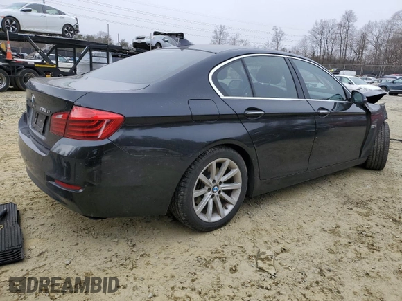 2015 BMW 5 Series 535d xDrive with VIN WBAFV3C5XFD686924, listed as a Copart auction lot 50305025 with Not provided miles and Salvage title. Bid and sale history available at DreamBid. Image 3.
