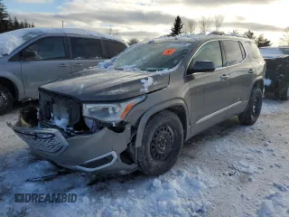 2019 GMC Acadia Denali z VIN 1GKKNXLS2KZ166054, wystawiony jako Copart lot #45310035 z przebiegiem Nie podano mil oraz Szkoda całkowita • Salvage title. Historia ofert i sprzedaży dostępna na DreamBid. Obrazek 1.