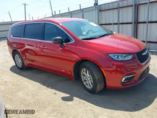 2025 Chrysler Pacifica Select with VIN 2C4RC1BG1SR509859, listed as a IAAI auction lot 41878056 with 10,320 mi miles. Bid and sale history available at carsss.com. Image 1.