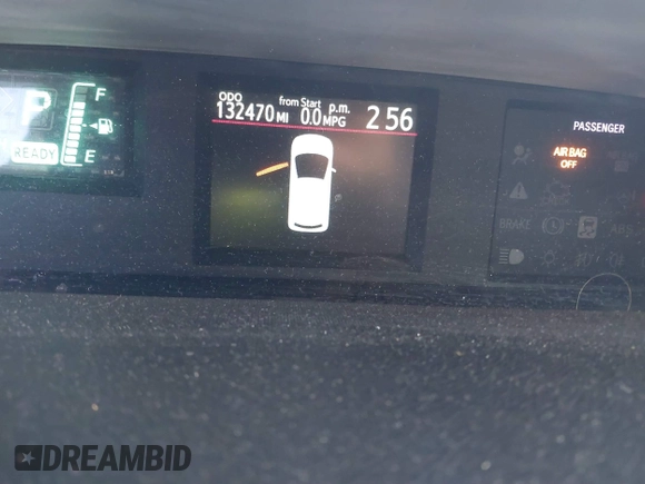 2012 Toyota Prius c One with VIN JTDKDTB31C1026594, listed as a IAAI auction lot 41406091 with 132,470 mi miles. Bid and sale history available at carsss.com. Image 15.