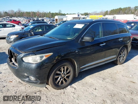 2015 Infiniti QX60 with VIN 5N1AL0MN2FC509527, listed as a IAAI auction lot 41167418 with 169,304 mi miles and . Bid and sale history available at DreamBid. Image 17.