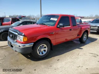 2002 Ford Ranger XL Fleet with VIN 1FTYR44V12PB67600, listed as a Copart auction lot 47360975 with 177,151 mi miles and Salvage Title. Bid and sale history available at carsss.com. Image 1.