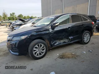 2018 Acura RDX Technology with VIN 5J8TB4H56JL001086, listed as a Copart auction lot 61637524 with 79,515 mi miles and Salvage Title. Bid and sale history available at DreamBid. Image 1.