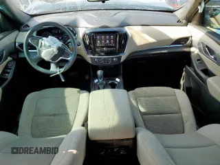 2022 Chevrolet Traverse LS с VIN 1GNERFKW2NJ153620, выставлен на аукционе Copart как лот 57409445 с пробегом 53 395 миль миль и Списание • Salvage title. История ставок и продаж доступна на DreamBid. Изображение 8.