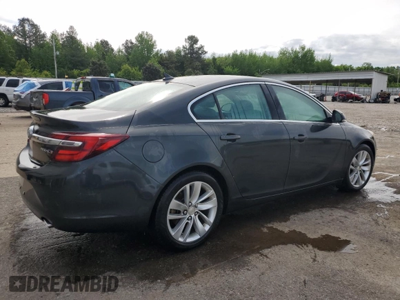 2014 Buick Regal with VIN 2G4GK5EX1E9215732, listed as a Copart auction lot 53346335 with 115,297 mi miles and Salvage title. Bid and sale history available at DreamBid. Image 3.