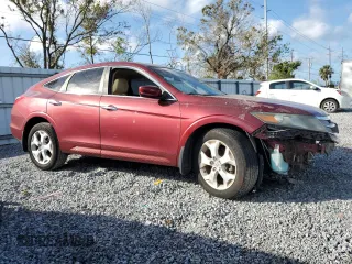 2010 Honda Accord Crosstour EX-L with VIN 5J6TF1H51AL016655, listed as a Copart auction lot 85327374 with 120,886 mi miles and Salvage Title. Bid and sale history available at carsss.com. Image 4.