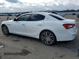 2015 Maserati Ghibli S Q4 with VIN ZAM57RTAXF1150142, listed as a Copart auction lot 39860754 with 56,483 mi miles. Bid and sale history available at carsss.com. Image 2.