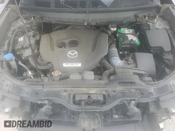 2018 Mazda CX-9 Grand Touring with VIN JM3TCADYXJ0219812, listed as a Copart auction lot 55232555 with 78,388 mi miles and Salvage title. Bid and sale history available at DreamBid. Image 12.