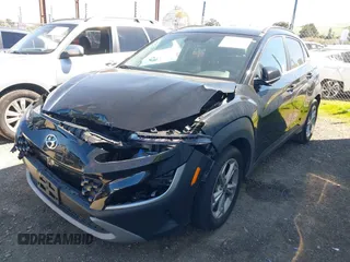 2023 Hyundai Kona SEL with VIN KM8K62AB9PU044628, listed as a IAAI auction lot 41827495 with 20,439 mi miles and . Bid and sale history available at DreamBid. Image 18.