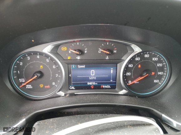 2020 Chevrolet Equinox LT with VIN 2GNAXKEV3L6240355, listed as a Copart auction lot 87069414 with 64,616 mi miles and Salvage Title. Bid and sale history available at carsss.com. Image 9.