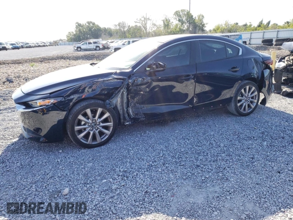 2021 Mazda 3 Select with VIN 3MZBPABM5MM208305, listed as a Copart auction lot 53282645 with 30,549 mi miles and Salvage Title. Bid and sale history available at DreamBid. Image 1.