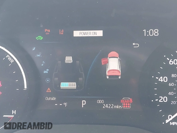 2025 Toyota Sienna XLE with VIN 5TDYRKEC7SS236507, listed as a IAAI auction lot 41635251 with 2,422 mi miles and . Bid and sale history available at DreamBid. Image 16.