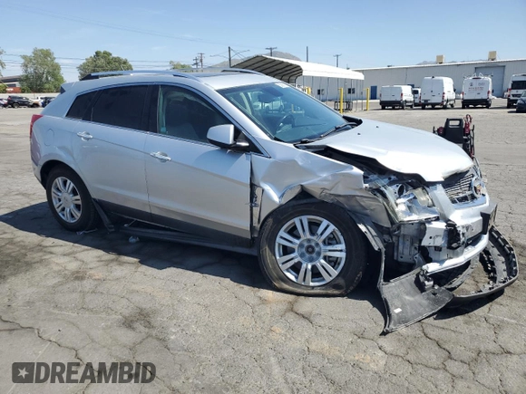2012 Cadillac SRX Luxury Collection with VIN 3GYFNAE36CS653119, listed as a Copart auction lot 53866715 with 69,997 mi miles and Salvage Title. Bid and sale history available at DreamBid. Image 4.