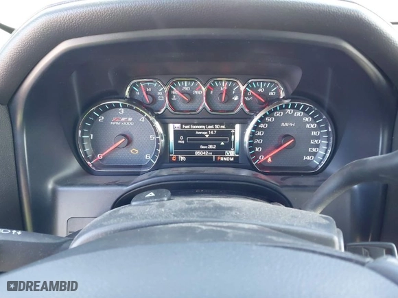 2014 Chevrolet Silverado 1500 LTZ with VIN 3GCUKSEC5EG364458, listed as a IAAI auction lot 41857739 with 85,042 mi miles. Bid and sale history available at carsss.com. Image 7.