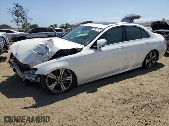 2017 Mercedes-Benz E 300 Luxury with VIN WDDZF4JB7HA253728, listed as a Copart auction lot 54451575 with 47,149 mi miles and Clean Title. Bid and sale history available at DreamBid. Image 1.