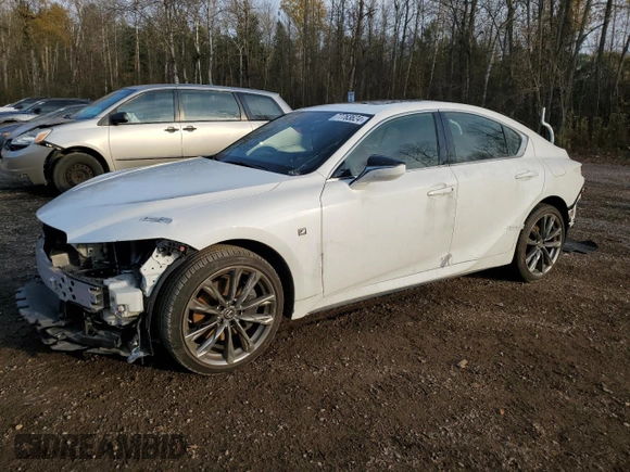 2022 Lexus IS 300 F Sport z VIN JTHG81F27N5049467, wystawiony jako Copart lot #77763624 z przebiegiem 44 357 mil mil oraz Czysty tytuł • Clean title. Historia ofert i sprzedaży dostępna na DreamBid. Obrazek 1.