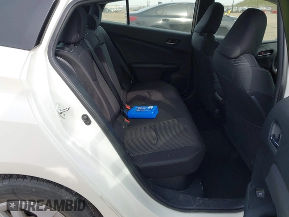 2018 Toyota Prius Two with VIN JTDKBRFU6J3059961, listed as a IAAI auction lot 41560764 with 29,188 mi miles. Bid and sale history available at carsss.com. Image 8.