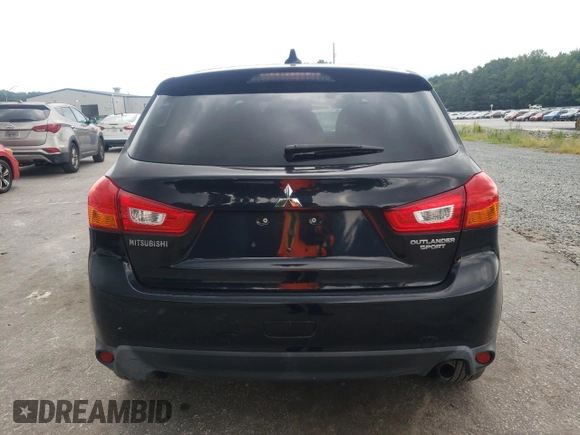 2017 Mitsubishi Outlander ES with VIN JA4AP3AU3HZ010476, listed as a Copart auction lot 65116765 with 110,042 mi miles and Clean title. Bid and sale history available at DreamBid. Image 6.
