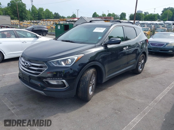 2017 Hyundai Santa Fe 2.4L with VIN 5NMZUDLB4HH030064, listed as a IAAI auction lot 42288147 with 89,297 mi miles and . Bid and sale history available at DreamBid. Image 2.