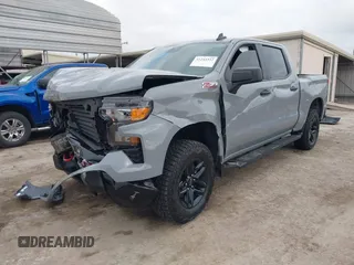 2024 Chevrolet Silverado 1500 Custom Trail Boss with VIN 3GCUDCED6RG410099, listed as a IAAI auction lot 41245352 with 10,482 mi miles. Bid and sale history available at carsss.com. Image 18.