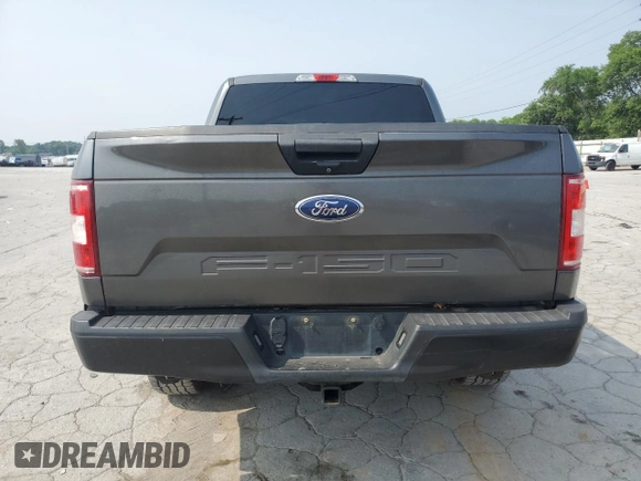 2018 Ford F-150 XL with VIN 1FTEW1E59JFE10695, listed as a Copart auction lot 60171325 with 134,904 mi miles and Salvage title. Bid and sale history available at DreamBid. Image 6.