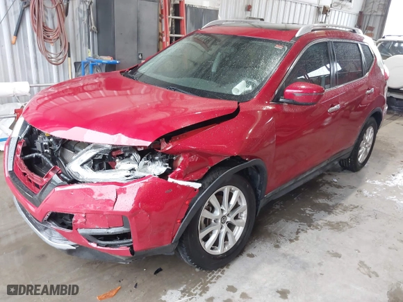 2017 Nissan Rogue S with VIN 5N1AT2MTXHC859159, listed as a IAAI auction lot 41933174 with 62,078 mi miles. Bid and sale history available at carsss.com. Image 18.
