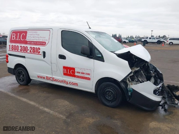 2017 Chevrolet City Express Cargo Van LS with VIN 3N63M0YN9HK696120, listed as a IAAI auction lot 41730692 with NaN miles. Bid and sale history available at carsss.com. Image 14.