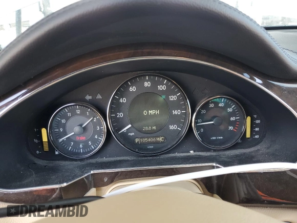 2008 Mercedes-Benz CLS-Class 5.5L with VIN WDDDJ72X18A132956, listed as a Copart auction lot 54380195 with 105,406 mi miles and Salvage Title. Bid and sale history available at carsss.com. Image 9.