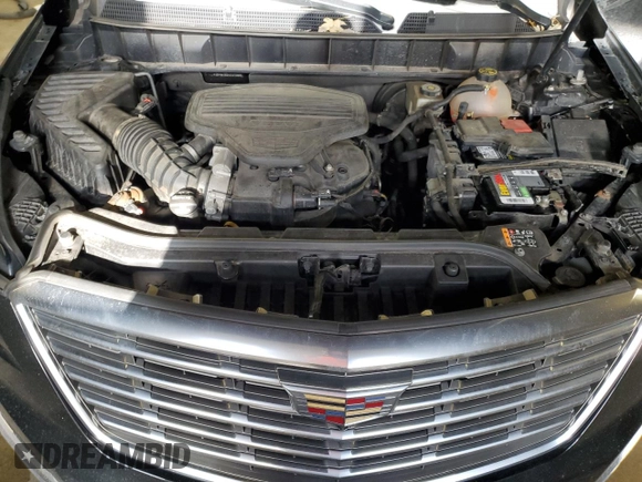 2017 Cadillac XT5 Platinum AWD with VIN 1GYKNFRS2HZ127285, listed as a Copart auction lot 83945154 with 93,191 mi miles and Salvage Title. Bid and sale history available at carsss.com. Image 12.