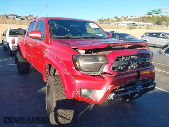 2014 Toyota Tacoma PreRunner with VIN 5TFJU4GN4EX060590, listed as a IAAI auction lot 41258506 with 137,939 mi miles. Bid and sale history available at carsss.com. Image 1.