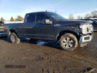 2019 Ford F-150 XL with VIN 1FTFX1E54KFA92939, listed as a Copart auction lot 88313605 with 59,262 mi miles and Salvage title. Bid and sale history available at DreamBid. Image 4.