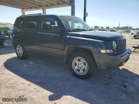 2015 Jeep Patriot Altitude Edition with VIN 1C4NJPBA2FD178009, listed as a Copart auction lot 49599465 with 169,810 mi miles and Salvage Title. Bid and sale history available at carsss.com. Image 4.