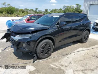 2020 Chevrolet Blazer LT z VIN 3GNKBCRS4LS687688, wystawiony jako Copart lot #50051785 z przebiegiem 58 231 mil mil oraz Nie do naprawy • Non repairable. Historia ofert i sprzedaży dostępna na DreamBid. Obrazek 1.