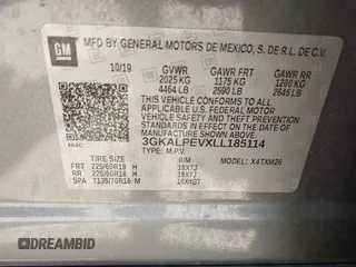 2020 GMC Terrain SLT z VIN 3GKALPEVXLL185114, wystawiony jako IAAI lot #42137871 z przebiegiem 57 704 mil mil oraz . Historia ofert i sprzedaży dostępna na DreamBid. Obrazek 9.