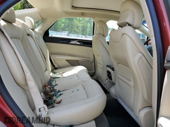 2014 Lincoln MKZ with VIN 3LN6L2GKXER800389, listed as a Copart auction lot 51793125 with 35,976 mi miles and Salvage title. Bid and sale history available at DreamBid. Image 11.